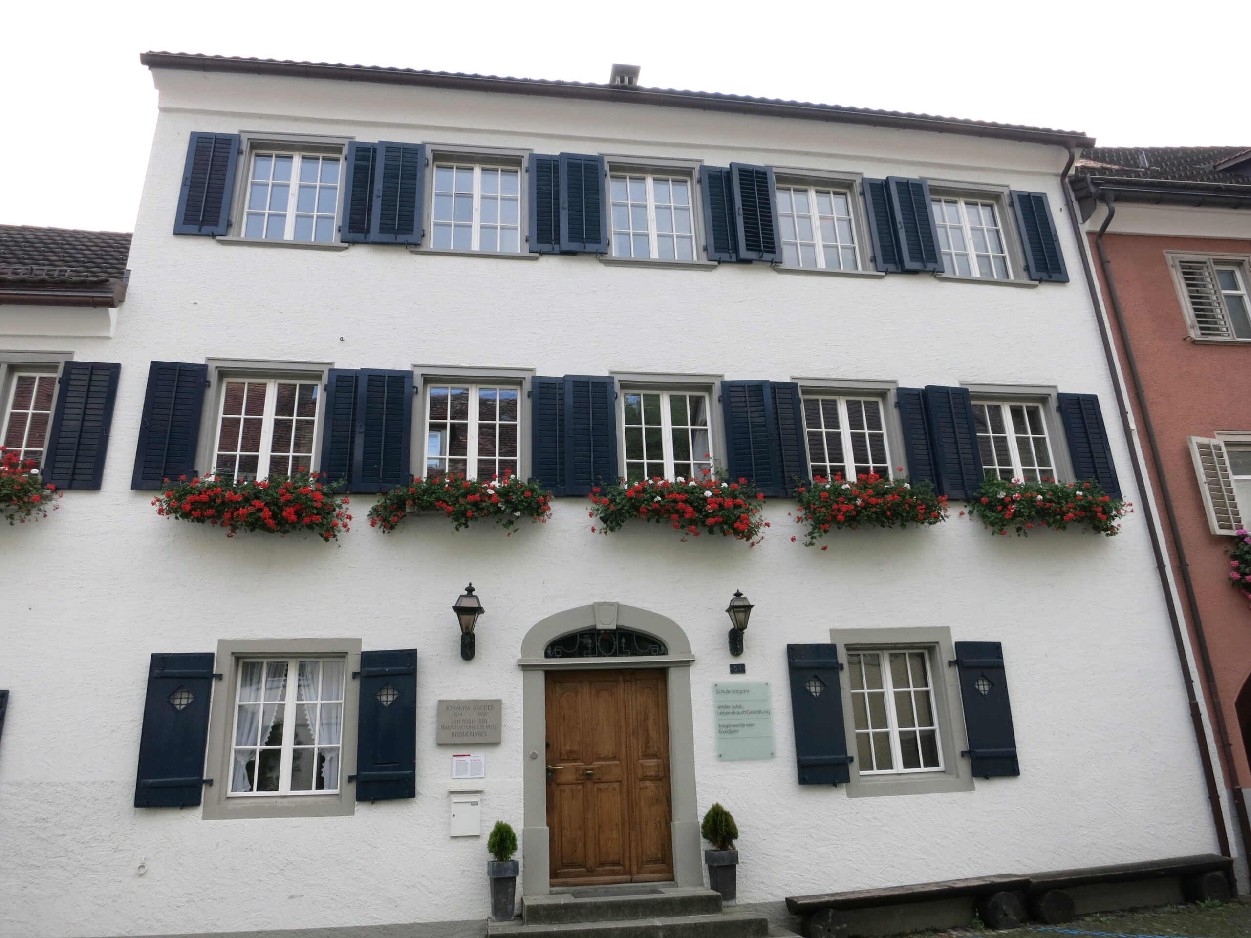 Broderhaus im Städtchen Sargans